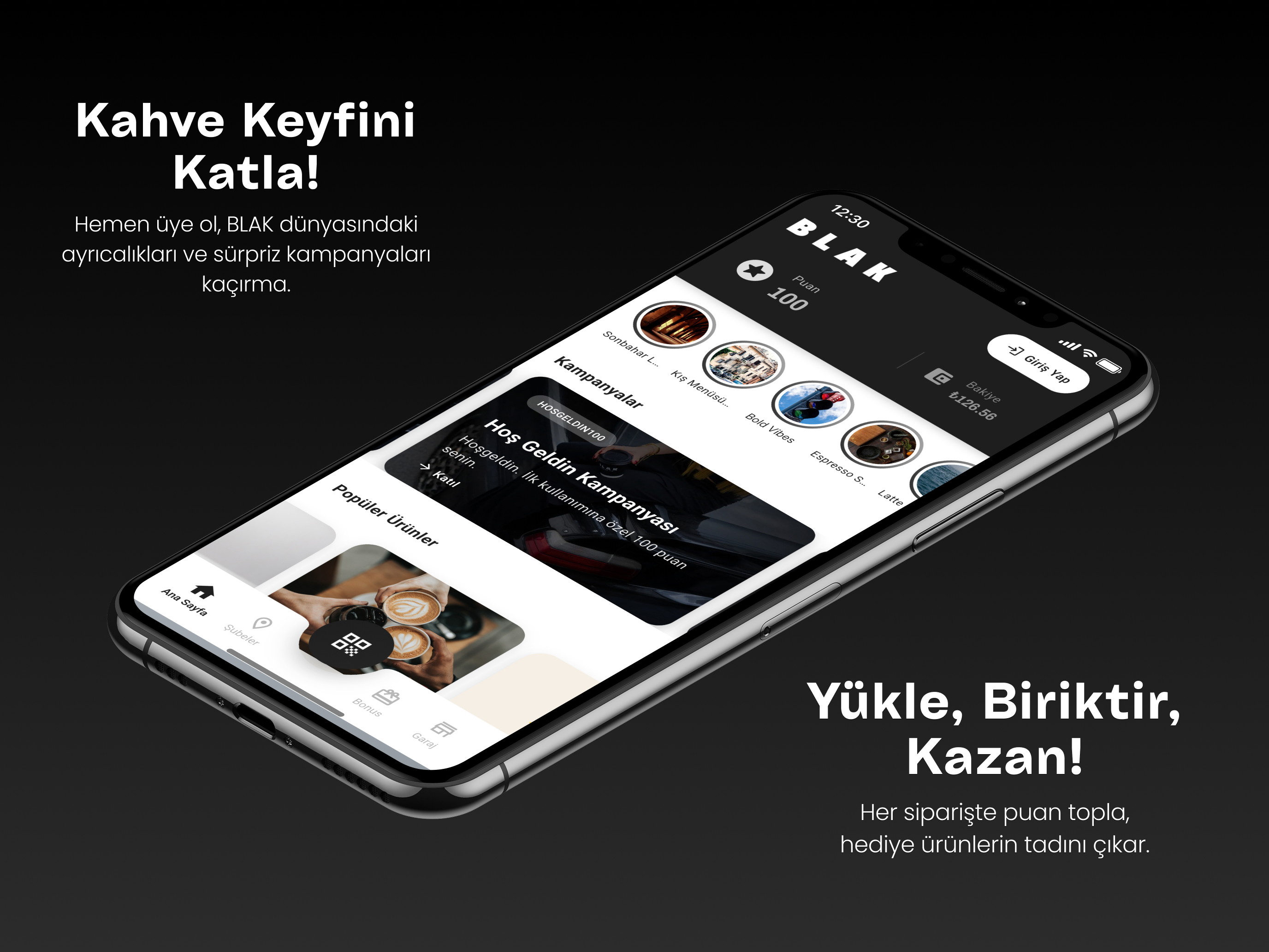 Blak Coffee Co. - Mobile App